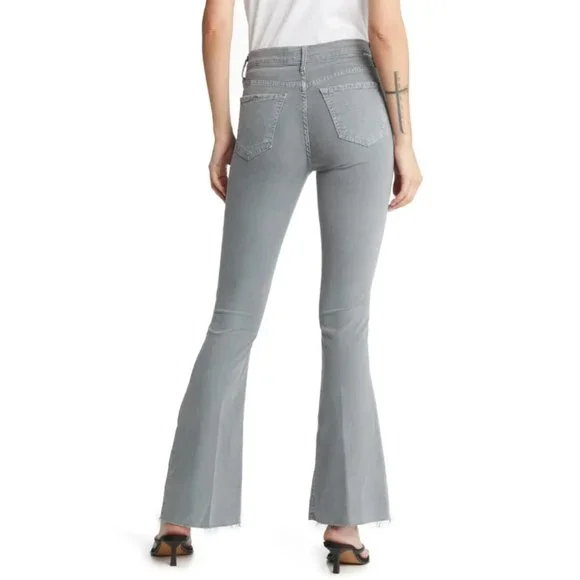 MOTHER The Weekender Fray in Lead Gray (26" waist) - Picture 4 of 14